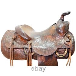 Used 14 Bob Marrs Trophy Ranch Saddle Code U14BMARRS62