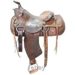Used 14 Bob Marrs Trophy Ranch Saddle Code U14BMARRS62