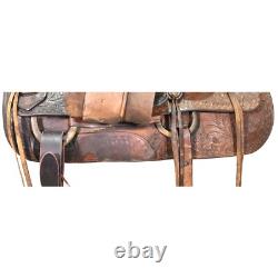 Used 14 Bob Marrs Trophy Ranch Saddle Code U14BMARRS62