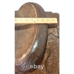 Used 14 Bob Marrs Trophy Ranch Saddle Code U14BMARRS62