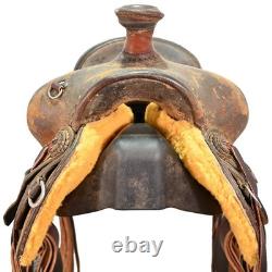 Used 15.5 Bob Marrs Ranch Saddle Code C155BMARRS3875
