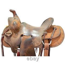 Used 15.5 Bob Marrs Ranch Saddle Code C155BMARRS3875