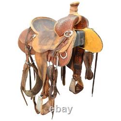 Used 15.5 Cashel Ranch Saddle Code U155CASHELRAN
