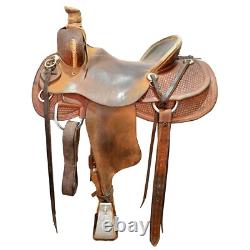 Used 15.5 Cashel Ranch Saddle Code U155CASHELRAN