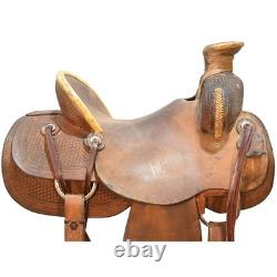 Used 15.5 HR Custom Made Ranch Saddle Code U155HRRAN12BSKBH