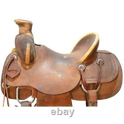 Used 15.5 HR Custom Made Ranch Saddle Code U155HRRAN12BSKBH
