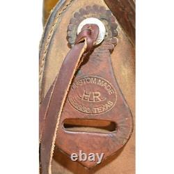 Used 15.5 HR Custom Made Ranch Saddle Code U155HRRAN12BSKBH