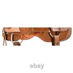 Used 15.5 HR Custom Made Ranch Saddle Code U155HRRAN12BSKBH