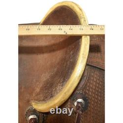 Used 15.5 HR Custom Made Ranch Saddle Code U155HRRAN12BSKBH