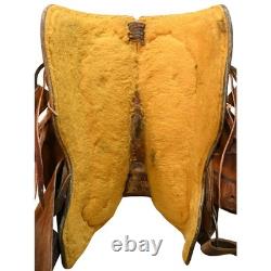Used 15.5 HR Custom Made Ranch Saddle Code U155HRRAN12BSKBH