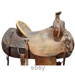 Used 15.5 HR Custom Made Ranch Saddle Code U155HRRAN12CB