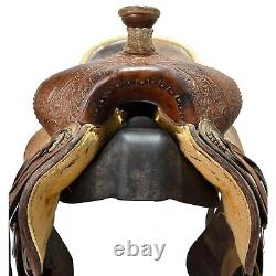 Used 15.5 HR Custom Made Ranch Saddle Code U155HRRAN12CB