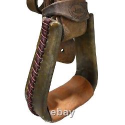 Used 15.5 HR Custom Made Ranch Saddle Code U155HRRAN12CB