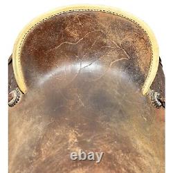 Used 15.5 HR Custom Made Ranch Saddle Code U155HRRAN12CB