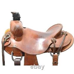 Used 15.5 Hal Evans Ranch Saddle Code U155HALEVANSRAN