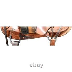 Used 15.5 Hal Evans Ranch Saddle Code U155HALEVANSRAN