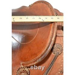 Used 15.5 Hal Evans Ranch Saddle Code U155HALEVANSRAN