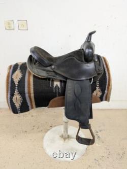 Used 15.5 Inch Big Horn Western Trail Saddle 961-9819