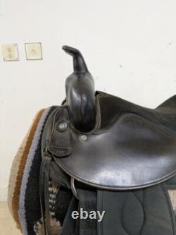 Used 15.5 Inch Big Horn Western Trail Saddle 961-9819