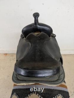 Used 15.5 Inch Big Horn Western Trail Saddle 961-9819