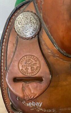 Used 15.5 Jack Foster Saddlery Reining Saddle
