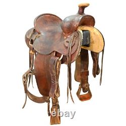 Used 15.5 Jimmy Payne Ranch Saddle Code C155JPAYNE88