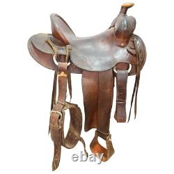 Used 15.5 Jimmy Payne Ranch Saddle Code C155JPAYNE88