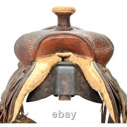 Used 15.5 Jimmy Payne Ranch Saddle Code C155JPAYNE88