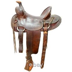 Used 15.5 Jimmy Payne Ranch Saddle Code C155JPAYNE88