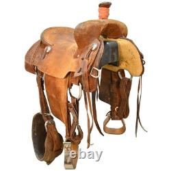 Used 15.5 Luke Lane Ranch Roping Saddle Code U155LLANERRRO