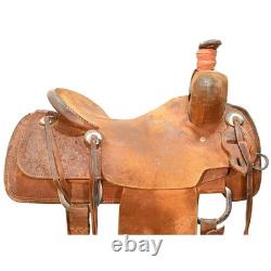Used 15.5 Luke Lane Ranch Roping Saddle Code U155LLANERRRO