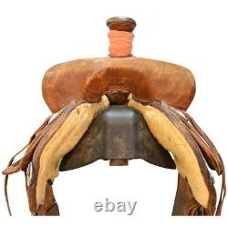 Used 15.5 Luke Lane Ranch Roping Saddle Code U155LLANERRRO