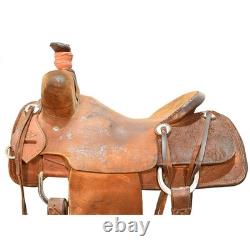 Used 15.5 Luke Lane Ranch Roping Saddle Code U155LLANERRRO