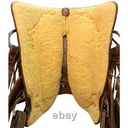 Used 15.5 Luke Lane Ranch Roping Saddle Code U155LLANERRRO