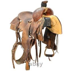 Used 15.5 Luke Lane Ranch Saddle Code U155LLANERCSR