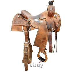 Used 15.5 Luke Lane Ranch Saddle Code U155LLANERCSR