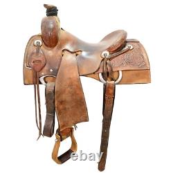 Used 15.5 Luke Lane Ranch Saddle Code U155LLANERCSR