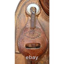 Used 15.5 Luke Lane Ranch Saddle Code U155LLANERCSR