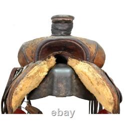 Used 15.5 Luke Lane Ranch Saddle Code U155LLANEROHO