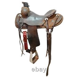 Used 15.5 Luke Lane Ranch Saddle Code U155LLANEROHO