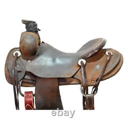Used 15.5 Luke Lane Ranch Saddle Code U155LLANEROHO