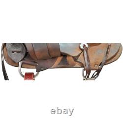 Used 15.5 Luke Lane Ranch Saddle Code U155LLANEROHO