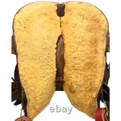 Used 15.5 Luke Lane Ranch Saddle Code U155LLANEROHO
