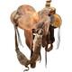 Used 15.5 Ron Carlton Ranch Saddle Code C155rcarlton076