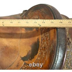 Used 15.5 Ron Carlton Ranch Saddle Code C155RCARLTON076