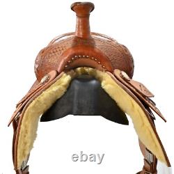 Used 15.5 Western Saddles Ranch Saddle Code C155WESTRANCHFT