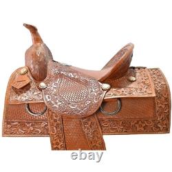 Used 15.5 Western Saddles Ranch Saddle Code C155WESTRANCHFT