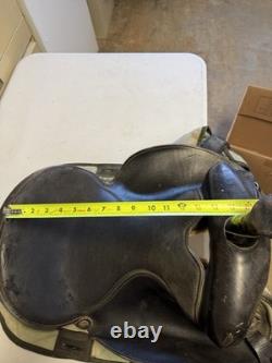 Used 15 Big Horn Leather Western Trail Saddle #139, Barrel Racing