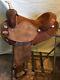 Used 15 Big Horn Western Barrel Saddle Withrough Out Fenders, Us Made Vgc