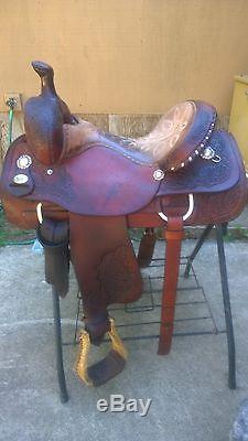 Used 15 Circle Y Betty Gayle Cooper All Around Saddle